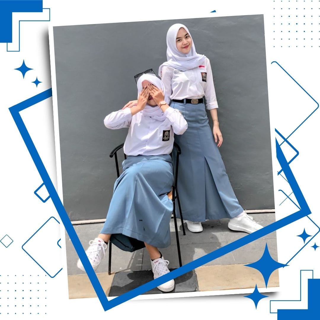 Gambar Seragam Putih Abu-Abu SMK